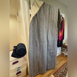 Crate&Barrel Desmond Dark Grey Curtain